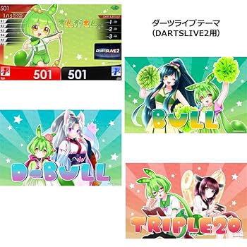 Amazon | ずんだもん ダーツセット DARTSLIVEカード付き